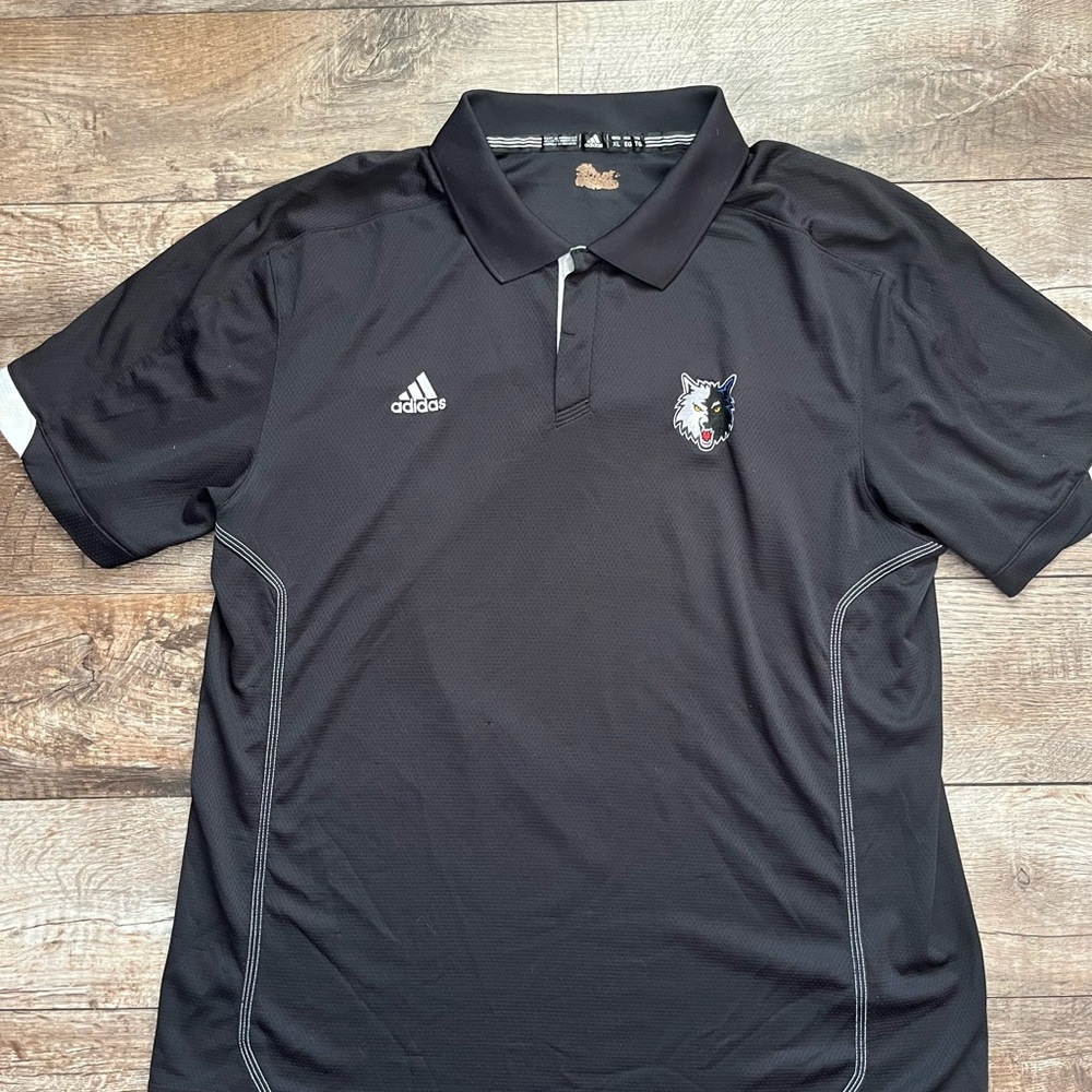 Vintage Adidas Minnesota Timberwolves Polo
